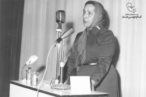 سخنرانی دبیر کل سازمان زنان در مجلس اعلای شیعیان