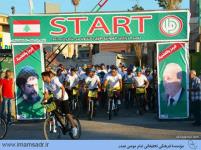 نخستین همایش دوچرخه سواری در صور به مناسبت سالروز ربودن امام صدر